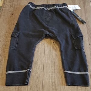 $6 w/ Bundle! Boys Dark Black Street Joggers